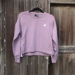 adidas women's changeover tape crewneck sweatshirt